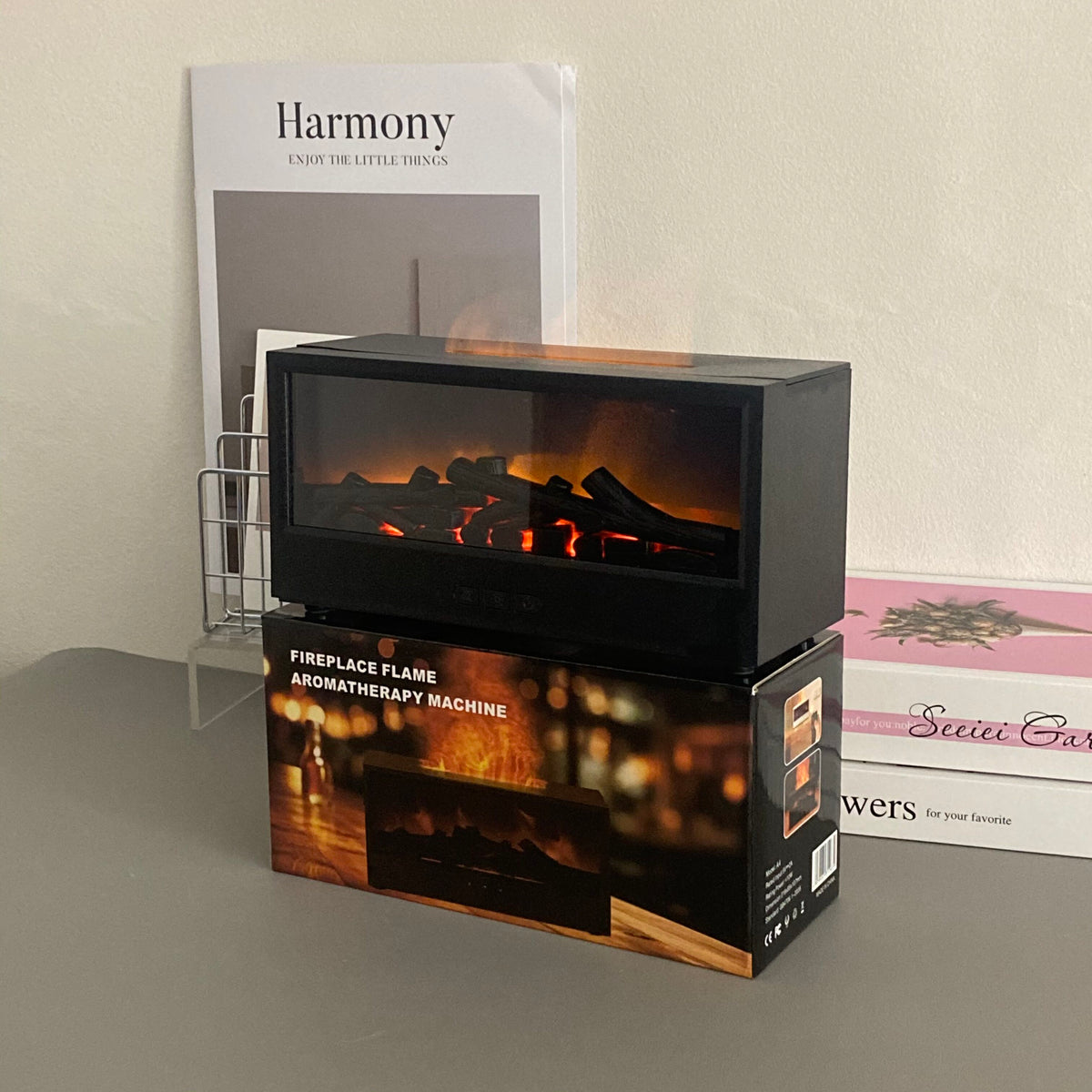 Flame Aroma Diffuser Humidifier