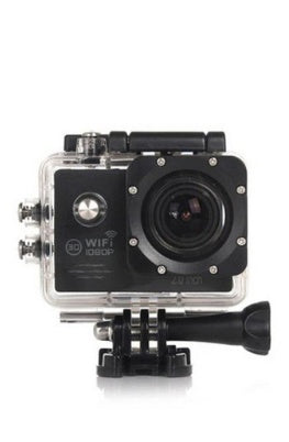A7 waterproof mini action camera — close-up detail view