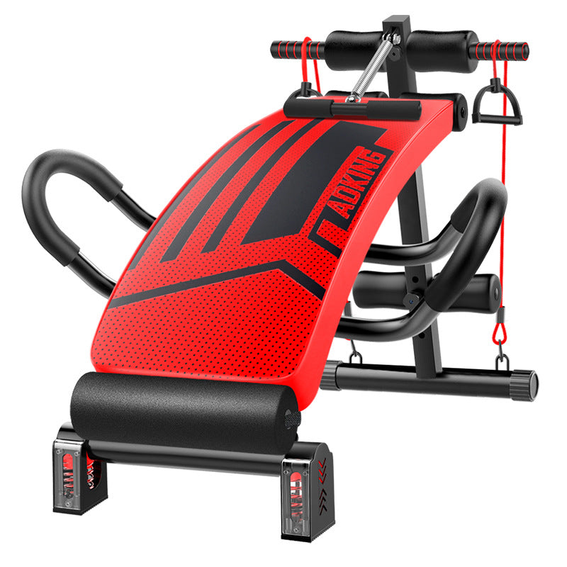 Foldable red ab board incline exercise board — main product photo