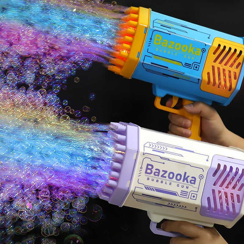 69-hole rocket bubble gun toy — main product photo