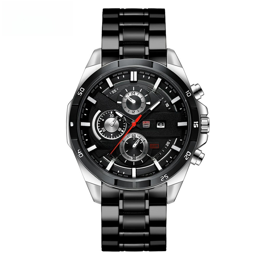 Men's Quartz Watch with Calendar