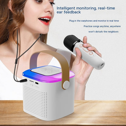 Bluetooth Karaoke Machine with 2 Mics
