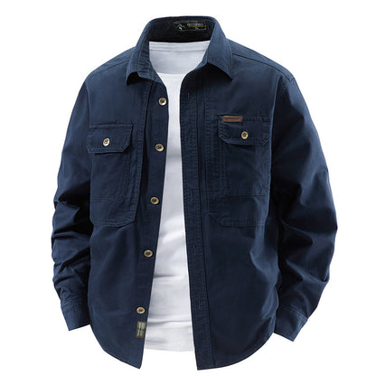 Men's Long Sleeve Cotton Shirt