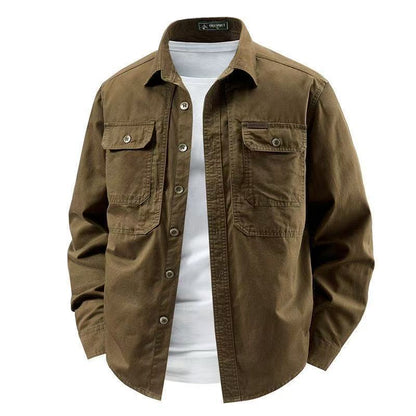 Men's Long Sleeve Cotton Shirt