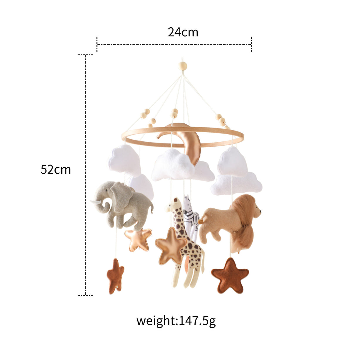 Crib Hanging Bell Toy