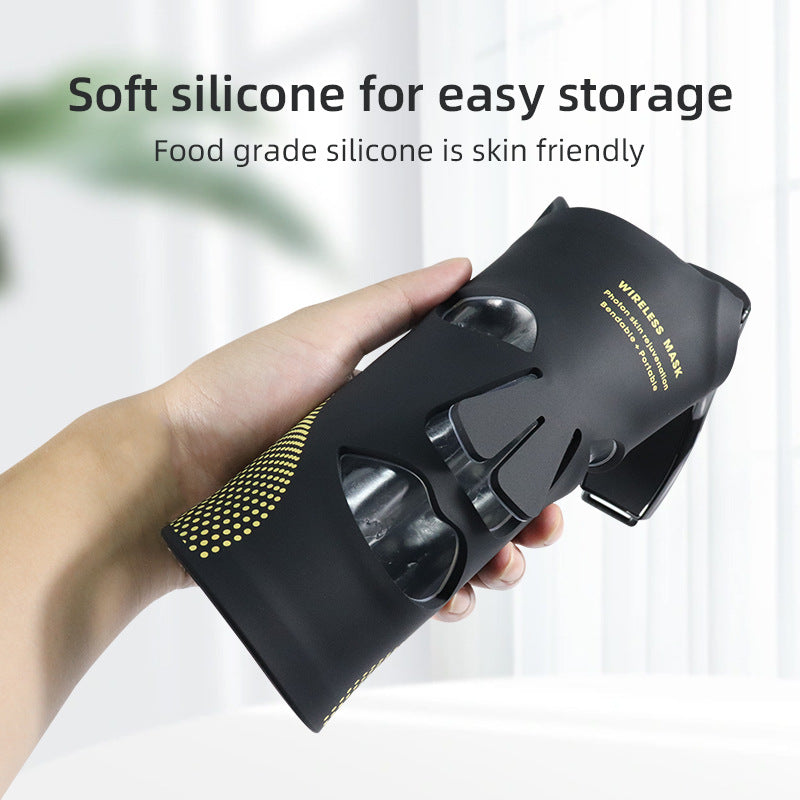 Silicone LED Facial Beauty Device