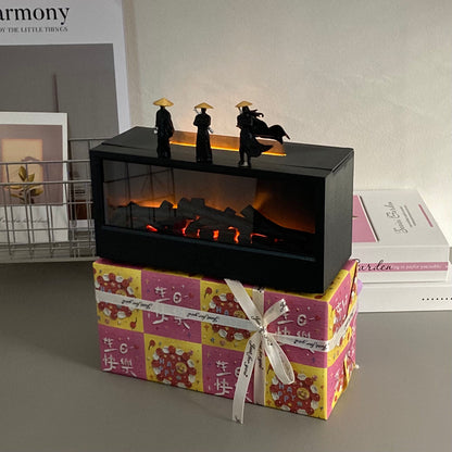 Flame Aroma Diffuser Humidifier