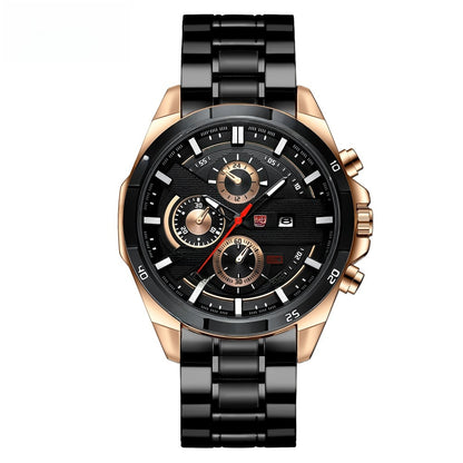 Men's Quartz Watch with Calendar