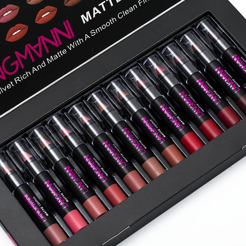 12-shade lipstick set — main product photo