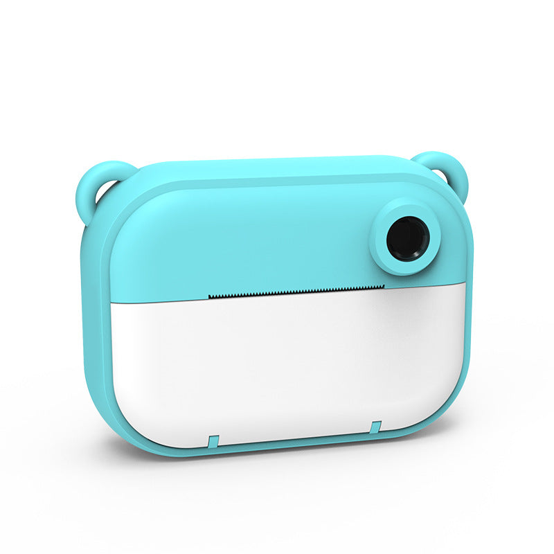 Cartoon instant-print children's camera — shown from a different angle