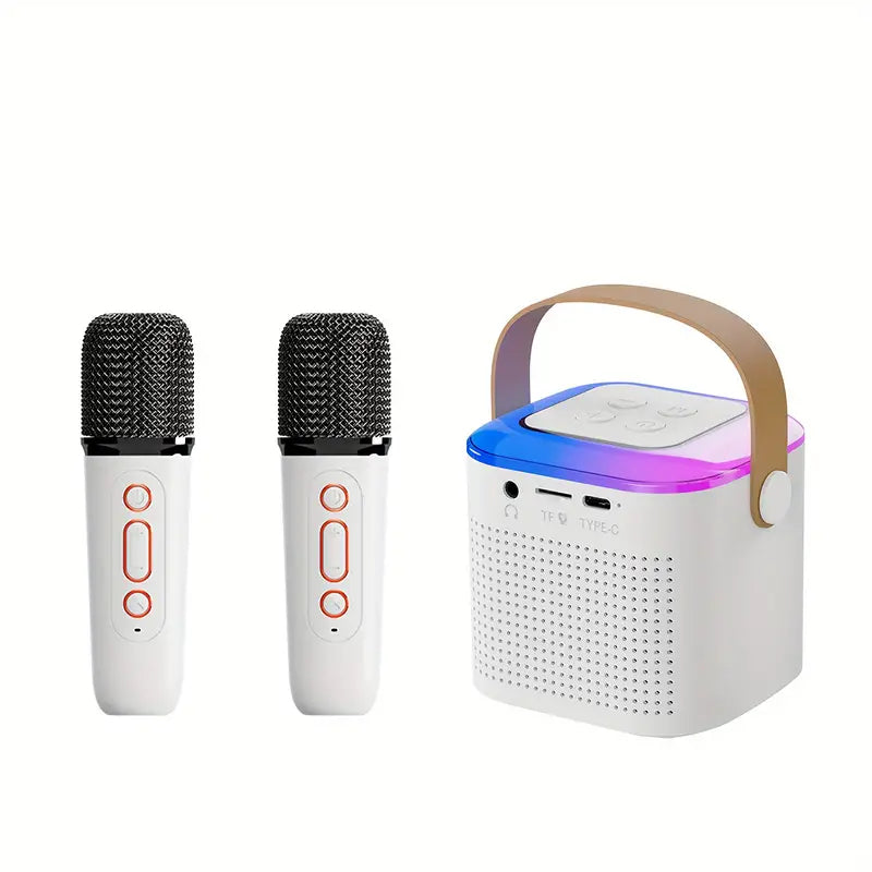 Bluetooth Karaoke Machine with 2 Mics