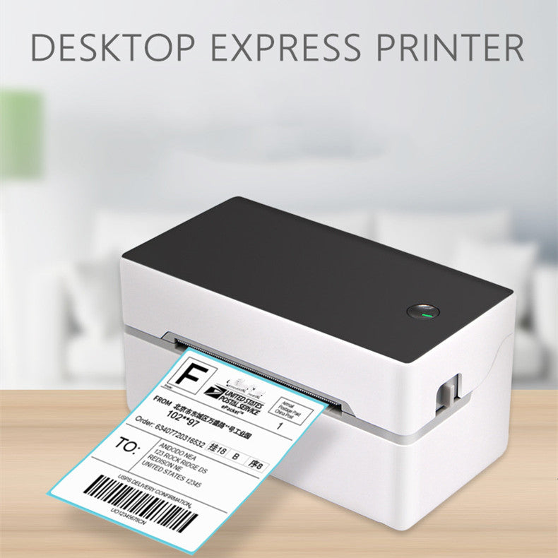 Bluetooth thermal shipping label printer — main product photo