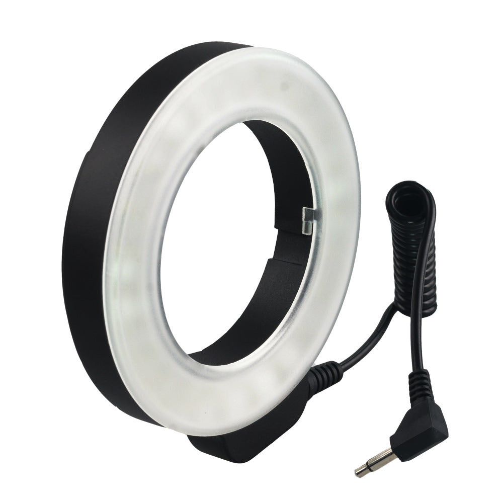 LED ring light for photography — shown from a different angle