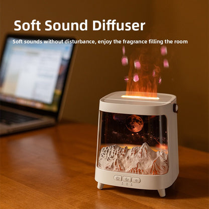 Flame Effect Aromatherapy Humidifier
