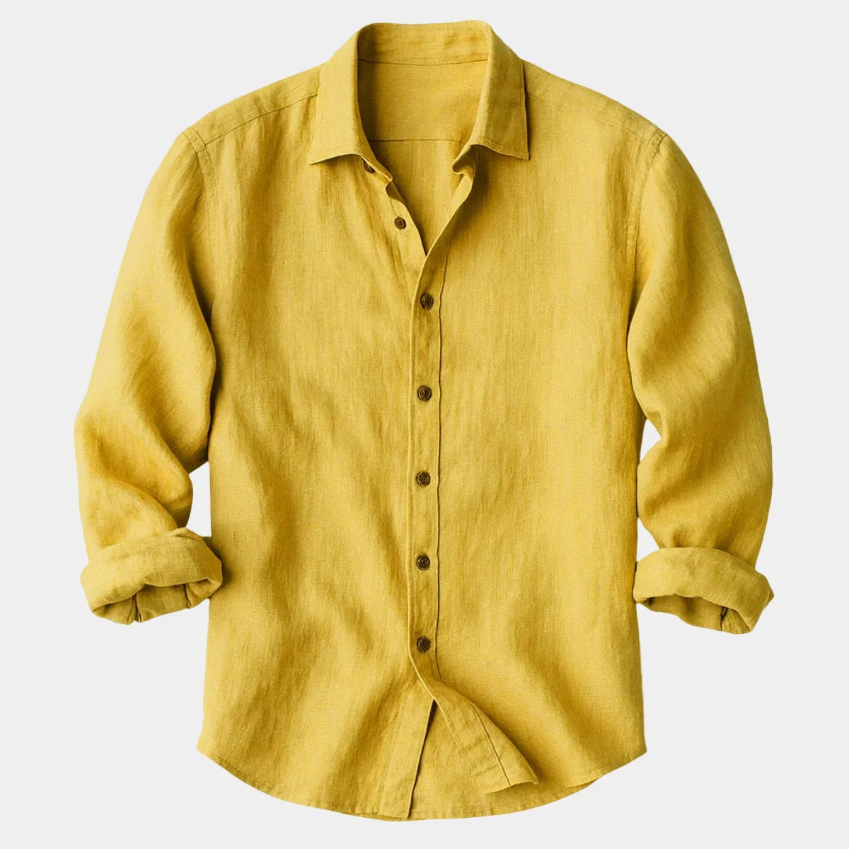 Men's Long Sleeve Buckle Shirt