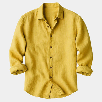 Men's Long Sleeve Buckle Shirt