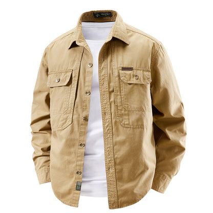Men's Long Sleeve Cotton Shirt