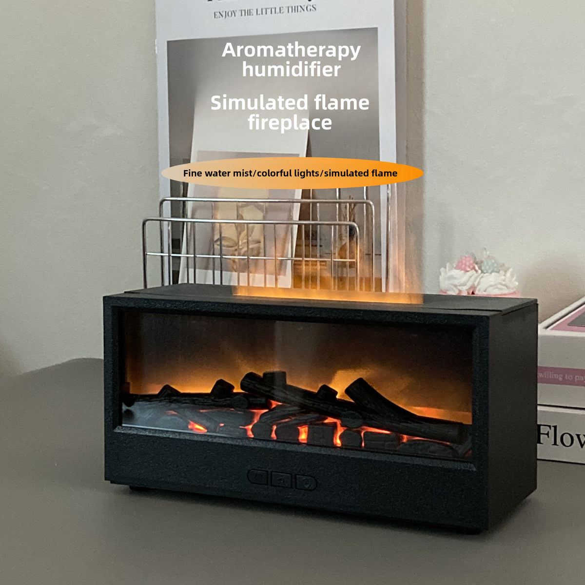 Flame Aroma Diffuser Humidifier