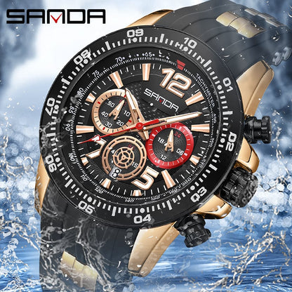 Men's Waterproof Quartz Watch