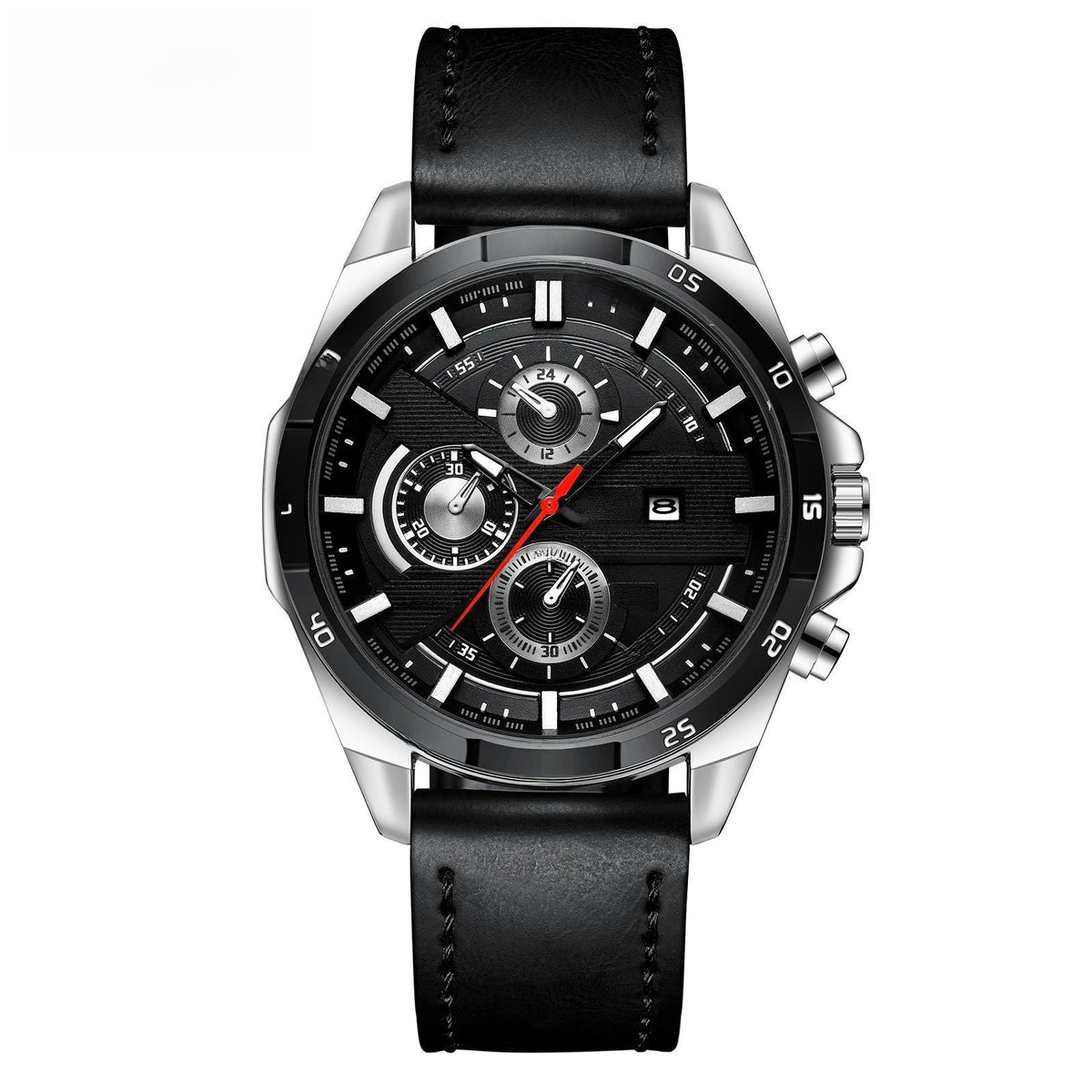 Men's Quartz Watch with Calendar