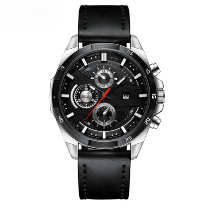 Men's Quartz Watch with Calendar