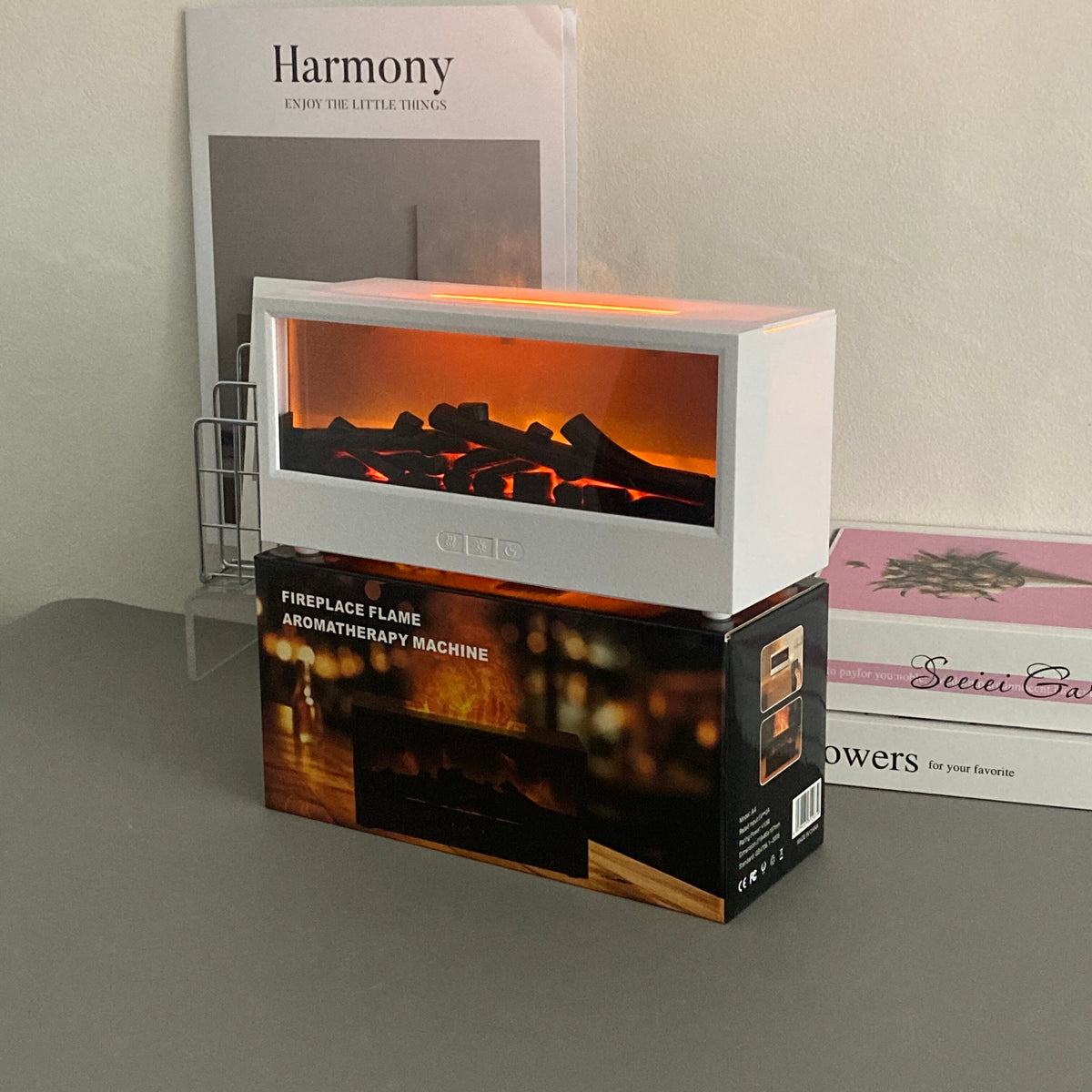Flame Aroma Diffuser Humidifier