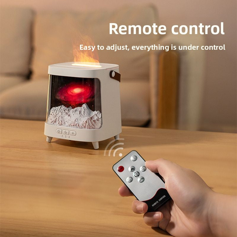 Flame Effect Aromatherapy Humidifier