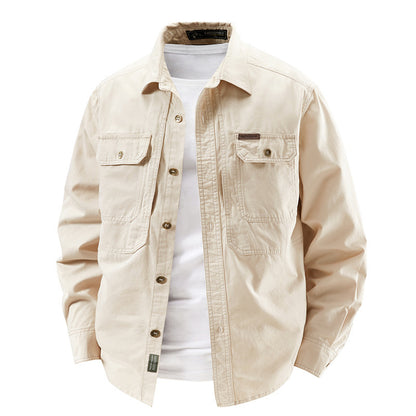 Men's Long Sleeve Cotton Shirt