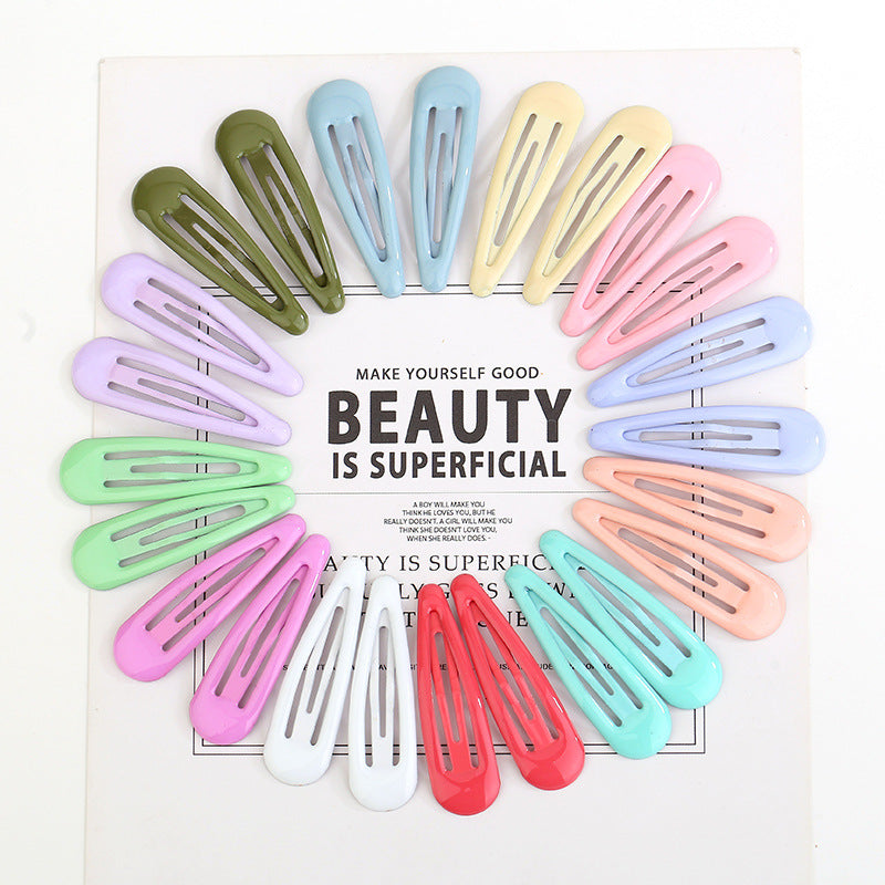 Oil-drip colored hair clip — main product photo