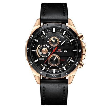 Men's Quartz Watch with Calendar