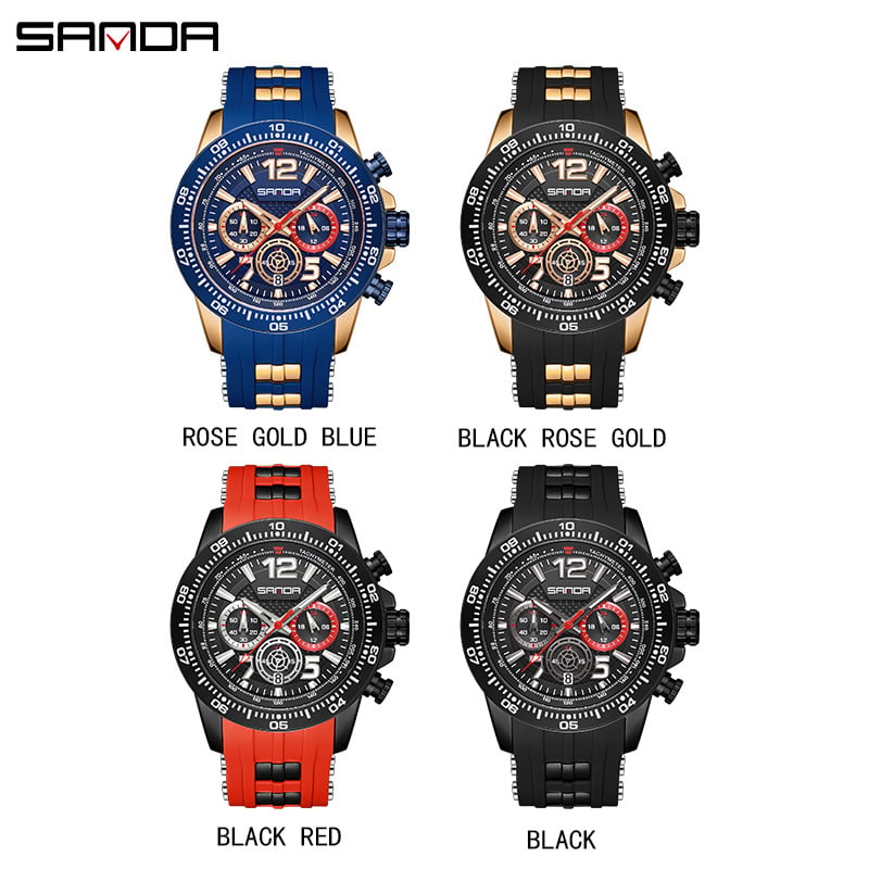 Men's Waterproof Quartz Watch
