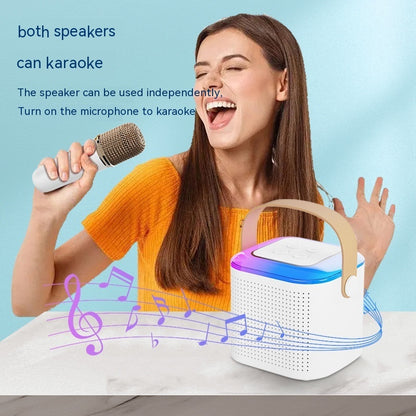 Bluetooth Karaoke Machine with 2 Mics