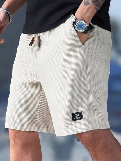 Men's Pineapple Print Corduroy Shorts