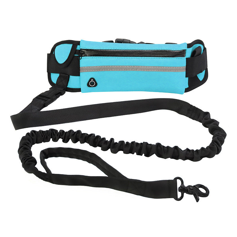 Hands-Free Bungee Dog Leash Belt