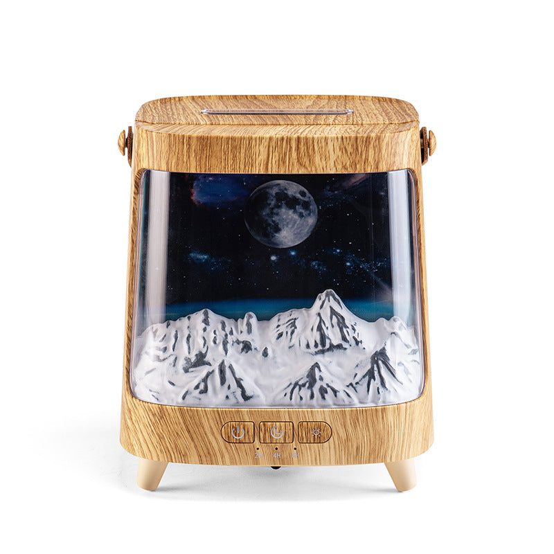 Flame Effect Aromatherapy Humidifier