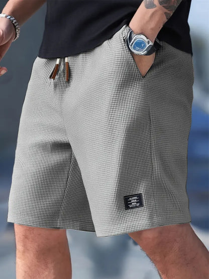 Men's Pineapple Print Corduroy Shorts