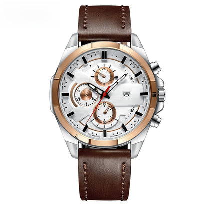 Men's Quartz Watch with Calendar