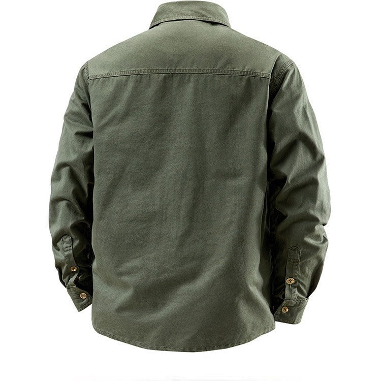 Men's Long Sleeve Cotton Shirt