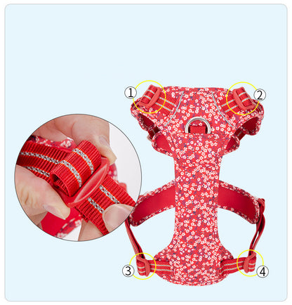 Dog Vest Harness & Leash Set