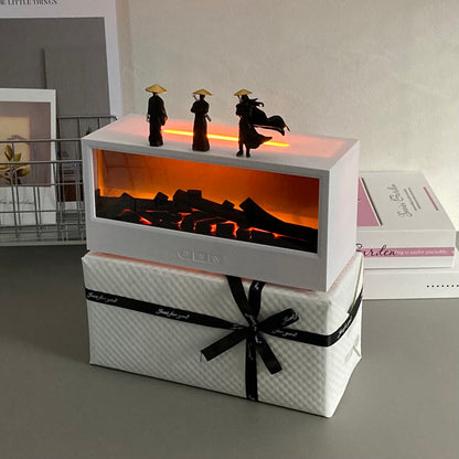 Flame Aroma Diffuser Humidifier