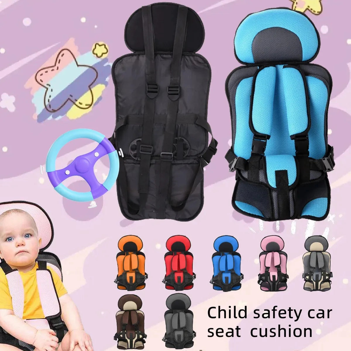 Baby Safety Seat Cushion