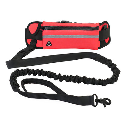 Hands-Free Bungee Dog Leash Belt