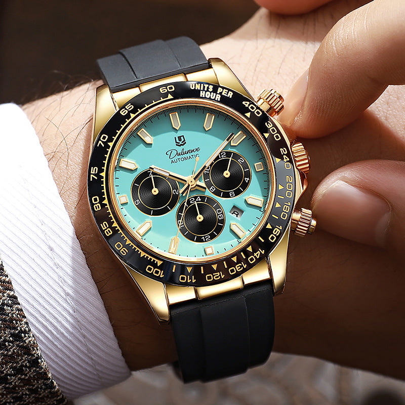 Gold-cased automatic mechanical watch — main product photo