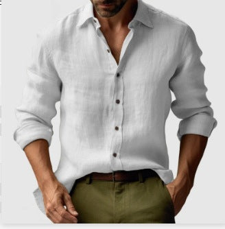 Men's Long Sleeve Buckle Shirt